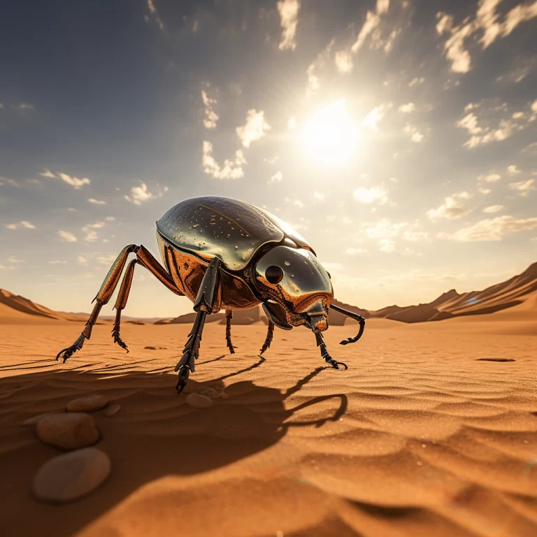 Como besouros do deserto inspiram tecnologias para captar água
